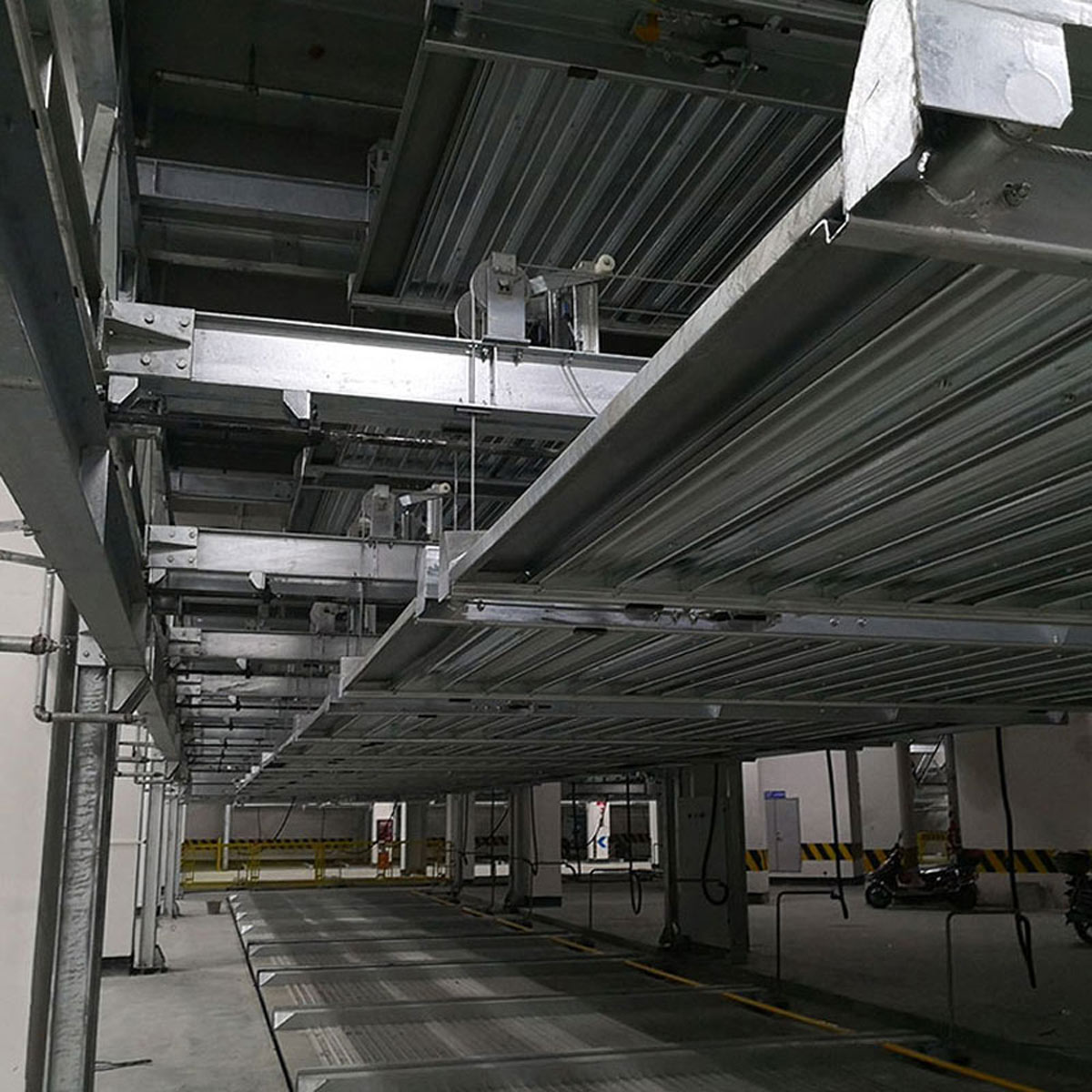 鄂州PSH5五层升降横移式机械立体停车设备