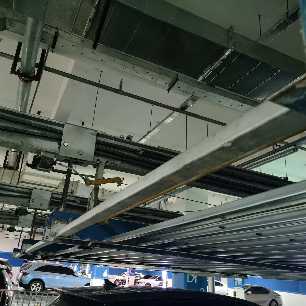 汉阳PSH4-6层升降横移式机械立体停车设备