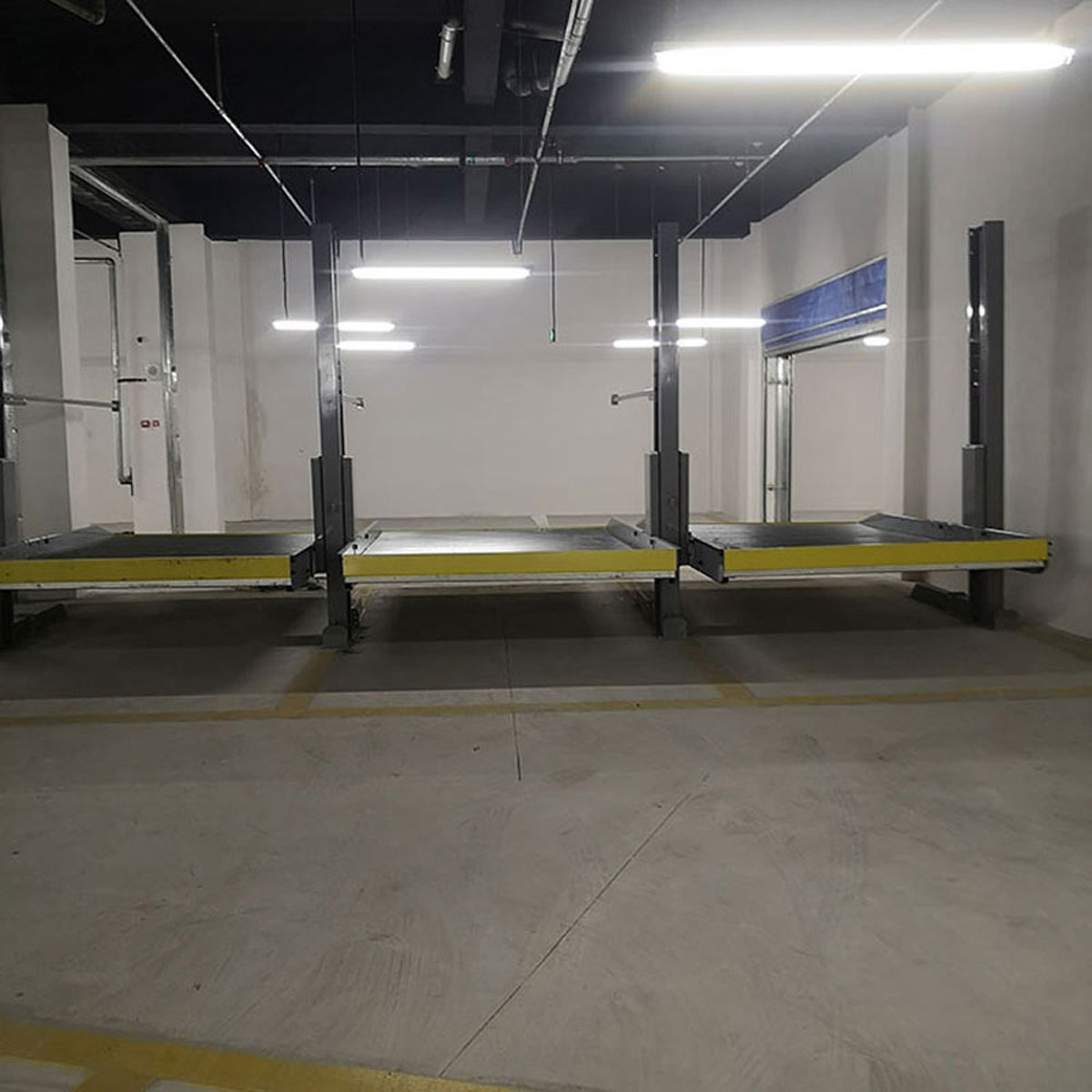 礼县四柱式机械停车场安装